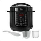Panela de pressao eletrica 5lt preta 220v kian ppe101(24716)