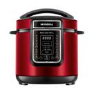 Panela de Pressão Elétrica Digital 6L Mondial Vermelho/Inox PE-60-6L-RI 220V/60HZ Panela de Pressão Elétrica Digital 6L Mondial Vermelho/Inox PE-60-6L-RI 220V/60HZ
