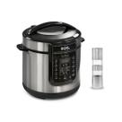 Panela de Pressão Elétrica Digital EPP60DI 220V Eos com Moedor Sal e Pimenta Duplo Tramontina Panela de Pressão Elétrica Digital EPP60DI 220V Eos com Moedor Sal e Pimenta Duplo Tramontina