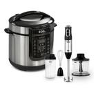 Panela De Pressão Elétrica Digital Epp60di Com Mixer Miniprocessador 3 Em 1 Emx02 Eos 220v 220v
