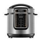 Panela de Pressão Elétrica Digital Mondial Master Cooker PE-60-6L-I Preta/Inox - 220V