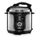 Panela de pressão elétrica elgin 4 litros 840w inox 10 receitas 127v