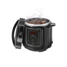 Panela de Pressão Elétrica Kian PPE-102 6L Preta 1000W com Timer, Controle de Temperatura e Travas de Segurança 127V