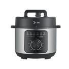Panela de Pressão Elétrica Midea 4 Litros Mecânica Preta e Inox PPM41 127V