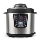 Panela de Pressão Elétrica Midea 6L Digital Inox 220V 10 Funções Timer Segurança Automática Panela de Pressão Elétrica Midea 6L Digital Inox 220V 10 Funções Timer Segurança Automática