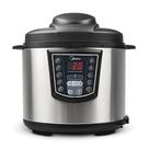 Panela de Pressão Elétrica Midea de 6 Litros Digital Inox com 1000W de potência na voltagem 127V