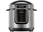 Panela de Pressão Elétrica Mondial 6L Digital Master Cooker PE-60-6L-I Preto/Inox 220V Panela de Pressão Elétrica Mondial 6L Digital Master Cooker PE-60-6L-I Preto/Inox 220V