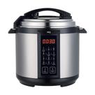 Panela De Pressão Elétrica Multifuncional Digital HQ 6L Inox HQ-Y6DI 110V