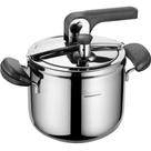 Panela de Pressão em Aço Inox Barazzoni Amélia+ 3,5 litros com Fundo Triplo: Alta Performance e Segurança Italiana Panela de Pressão em Aço Inox Barazzoni Amélia+ 3,5 litros com Fundo Triplo: Alta Performance e Segurança Italiana