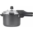 Panela de Pressão Fechamento Externo 4,5L Antiaderente Preto Multiflon