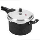 Panela De Pressão Fechamento Externo Antiaderente 4,5L Preto