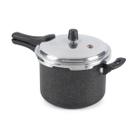 Panela De Pressão Fechamento Externo Antiaderente 4,5L Preto