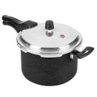 Panela De Pressão Fechamento Externo Antiaderente 4,5L Preto