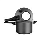 Panela De Pressão Grafite Antiaderente Com 4,5 Litros de Capacidade Fechamento Externo Superior MTA - 6600 Panela De Pressão Grafite Antiaderente Com 4,5 Litros de Capacidade Fechamento Externo Superior MTA - 6600
