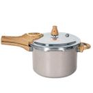 Panela de Pressão Indução Brinox Antiaderente Ceramic Life Pressure 4,2 Litros Areia