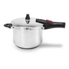 Panela de Pressão Inox Brinox Ultra Fundo Triplo 4 Litros Ø 20cm com 4 Dispositivos de Segurança