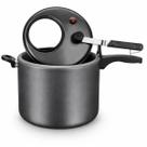 Panela de Pressão MTA 4,5 Litros com Visor de Vidro para Cozinha Segura e Prática