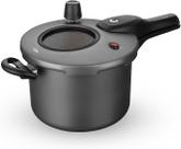 Panela de Pressão MTA com Visor Superior 4,5L Antiaderente Fech. Externo Panela de Pressão MTA com Visor Superior 4,5L Antiaderente Fech. Externo