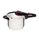 Panela de Pressão Tramontina Solar em Aço Inox Fundo Triplo com 5 Dispositivos de Segurança 22 cm 6 L Panela de Pressão Tramontina Solar em Aço Inox Fundo Triplo com 5 Dispositivos de Segurança 22 cm 6 L