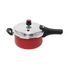 Panela de Pressão Trava Externa 3L Rouge Panela de Pressão Trava Externa 3L Rouge