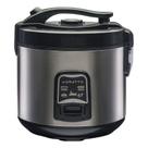 Panela Elétrica Agratto Inox 6 e 10 Xícaras Visor Vidro Arroz Legumes Vapor 700W