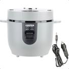 Panela Elétrica Arroz 24v 2l Camping Caminhão Motorhome Van Cinza 24v Panela Elétrica Arroz 24v 2l Camping Caminhão Motorhome Van Cinza 24v