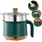 Panela Elétrica Coreana Cozimento A Vapor 110V 600W 1.8L Multifuncional Antiaderente Portátil Dorama