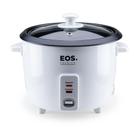 Panela Elétrica de Arroz 8 Xícaras EOS Premium Pratic Tampa de Vidro Branco EPA08B 220V Panela Elétrica de Arroz 8 Xícaras EOS Premium Pratic Tampa de Vidro Branco EPA08B 220V
