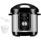 Panela Elétrica de Pressão Mondial Pratic Cook 3L PE-47-3L-I Preto/Inox Panela Elétrica de Pressão Mondial Pratic Cook 3L PE-47-3L-I Preto/Inox