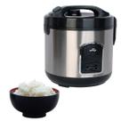 Panela Elétrica Inox Vapor 1L de Arroz Legumes e Alimentos Voltagem:220V