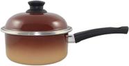 Panela Esmaltada Marrom degradê 1300 ml Nr 18 - Ewel - Ewel Esmaltado Panela Esmaltada Marrom degradê 1300 ml Nr 18 - Ewel - Ewel Esmaltado