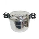 Panela Espagueteira Grande Profissional Com Escorredor 6l