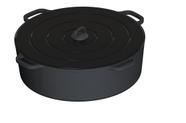 Panela Ferro 55 c/ Tampa Alumínio 33 L Faires