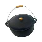 Panela Ferro Fundido Caldeirão Antigo N28 6L 35,5x16cm