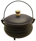 Panela Ferro Fundido com Tripe Fundicao Santana 18 cm 2.0 Lt