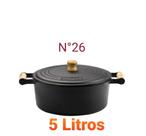 Panela Ferro N26 Santana 5,0 Litros Envio Imediato Panela Ferro N26 Santana 5,0 Litros Envio Imediato