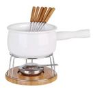 Panela Fondue Kit Fondue C/ 11 Pçs Panela Em Ceramica 1,5 L - CASITA