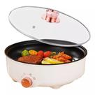 Panela Frigideira Elétrica Grill Antiaderente Tampa Vidro Panela Frigideira Elétrica Grill Antiaderente Tampa Vidro