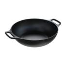 Panela Frigideira Wok 2 Alças Ferro Fundido 36cm Sem Tampa