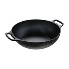 Panela Frigideira Wok 2 Alças Ferro Fundido 36cm Sem Tampa.