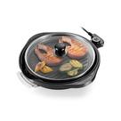 Panela Grill Gourmet 1200W 30cm Preto - Multilaser CE054
