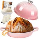 Panela Holandesa AHJ 6 qt de Ferro Fundido Esmaltado para Assar Pão Panela Holandesa AHJ 6 qt de Ferro Fundido Esmaltado para Assar Pão