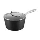 Panela Indução Antiaderente Black Rock em Alumínio 20cm 2,8L Preta 10034 Mimo Style
