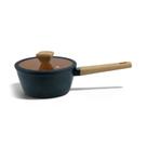 Panela Inducao Norma 20cm 2,2l Preta Tp Vidro Rev Ceramico Fullfit