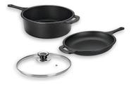 Panela Mineira Chef 4566 Caçarola 3.5l Preto 26cm