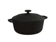 Panela Mini Ferro Alça Ferro com Tampa Porção Petisco 12cm