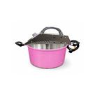 Panela Misturadora Mexedora Elétrica PDM 12 Litros Profissional Bivolt Maná Cor:Rosa Panela Misturadora Mexedora Elétrica PDM 12 Litros Profissional Bivolt Maná Cor:Rosa