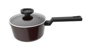 Panela Neoflam Reverse, Aluminio forjado com Revestimento Ceramico, Indução, Cor Marrom Rosa - 18cm/1,9L