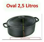 Panela Para Assar Pão Forno Holandês 2,5 Litros