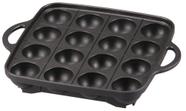 Panela para grelhar Takoyaki Iwatani Média Antiaderente 26x21cm